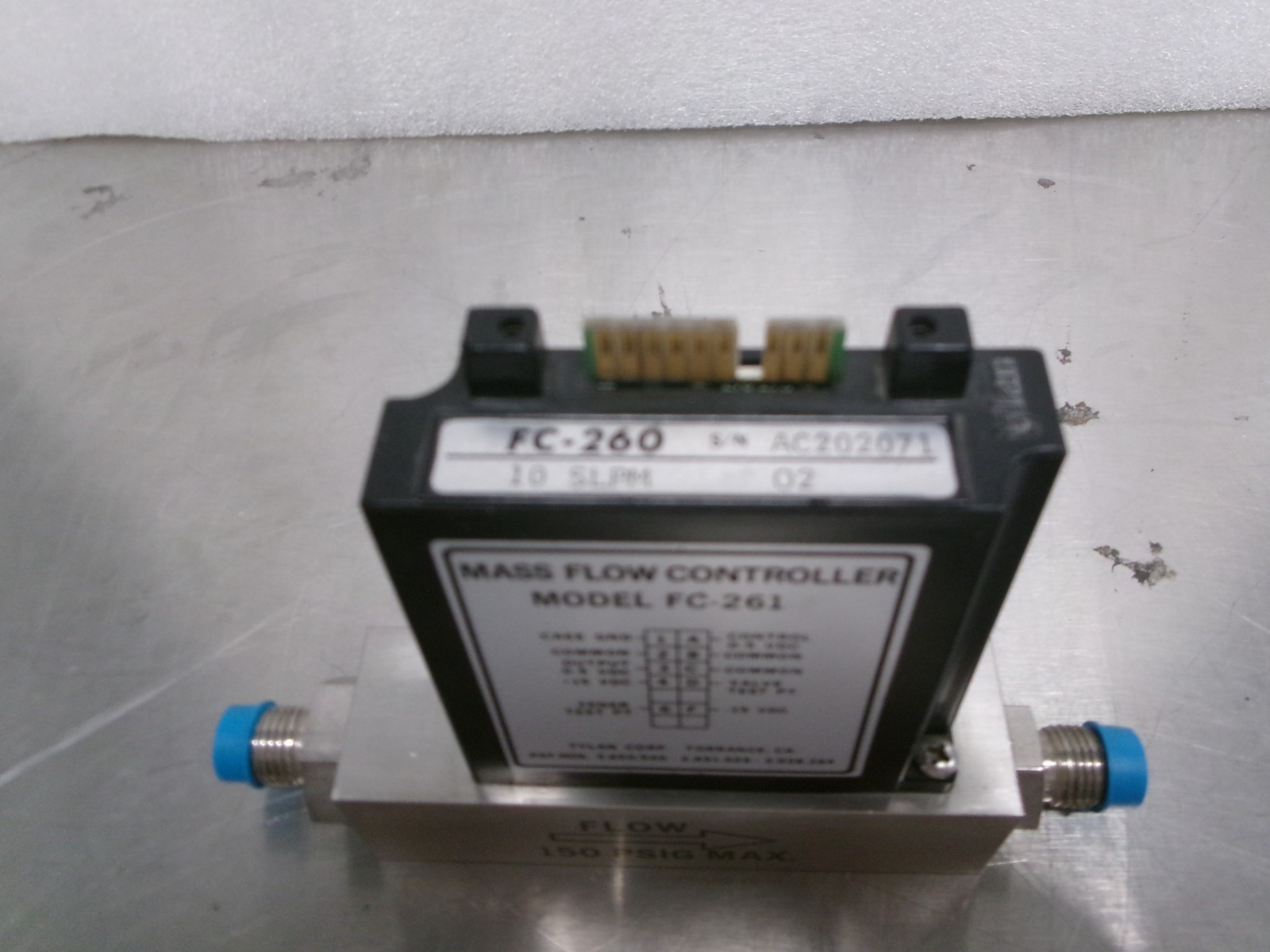 Unit, FC-260, Range 10 SLPM, Gas O2 , Used