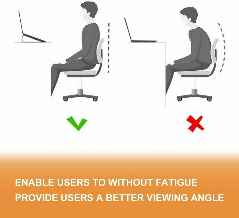 Adjustable Foldable Laptop Tablet Stand Aluminum TY16