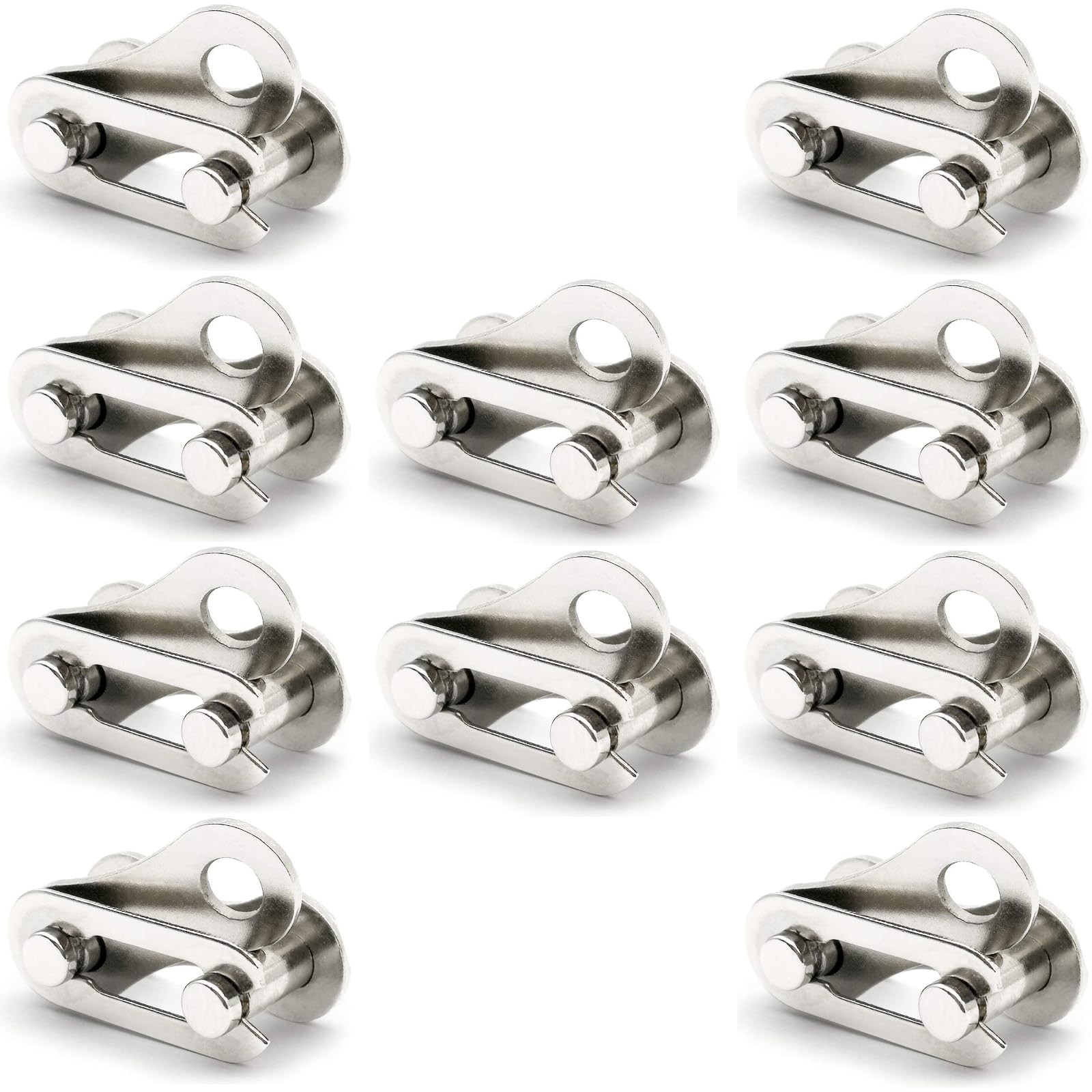 Missing Link 10 Pcs for Single Speed Bike Chain Master Link for Bicycle Chain...