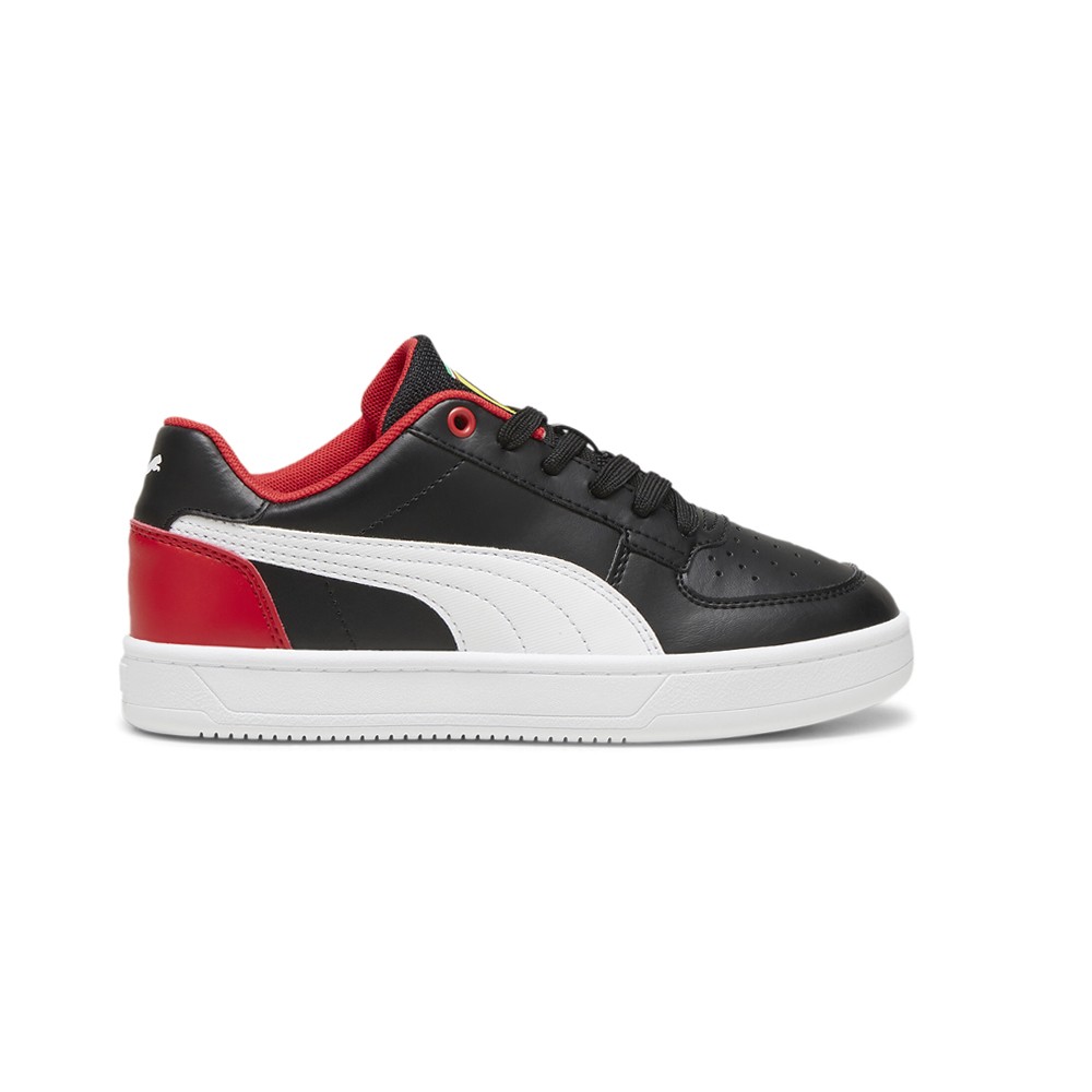 PUMA Scuderia Ferrari Caven 2.0 Lace Up  Youth Boys Black, Red Sneakers Casual S