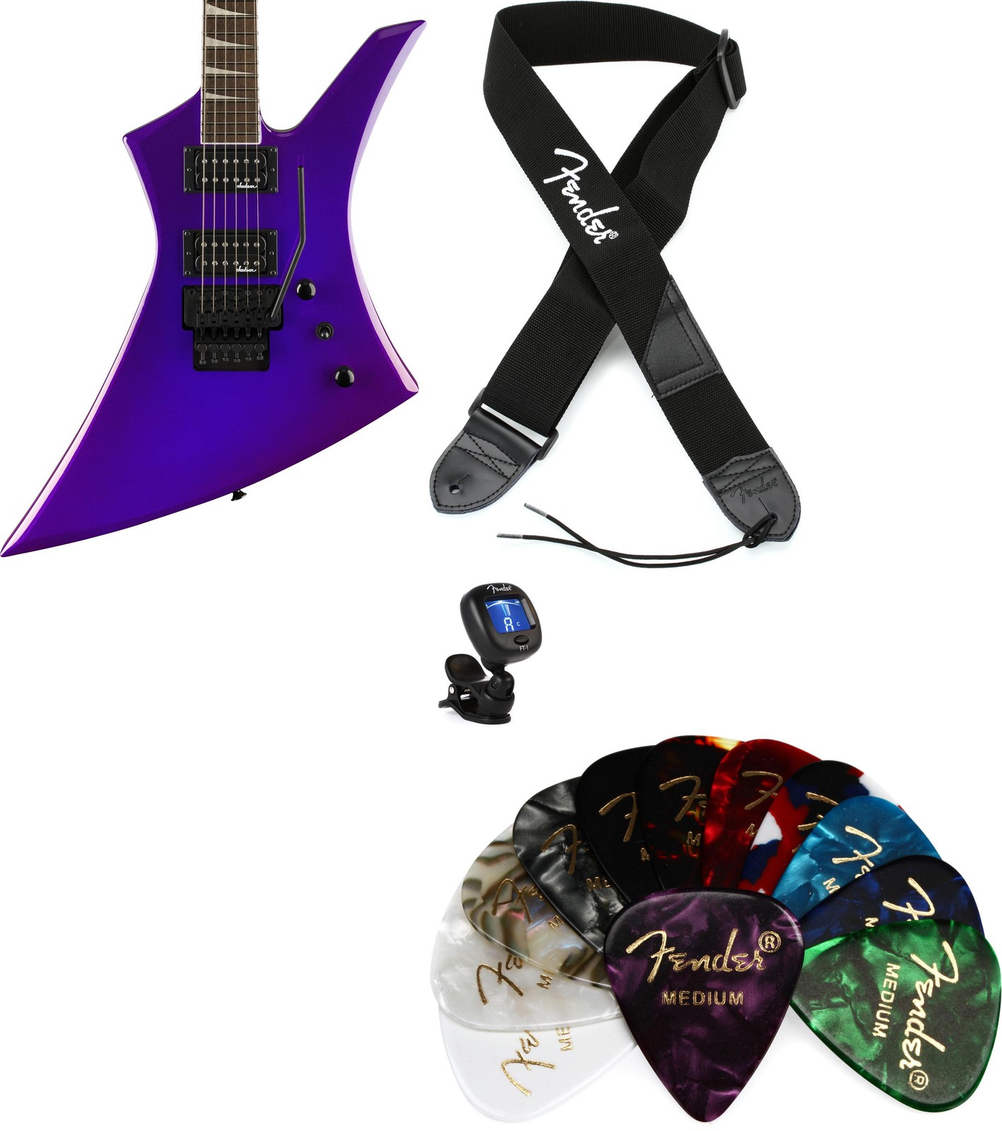 Jackson 2916131552 + Fender 0239978005 + Fender 0990662080 + Fender 0980300