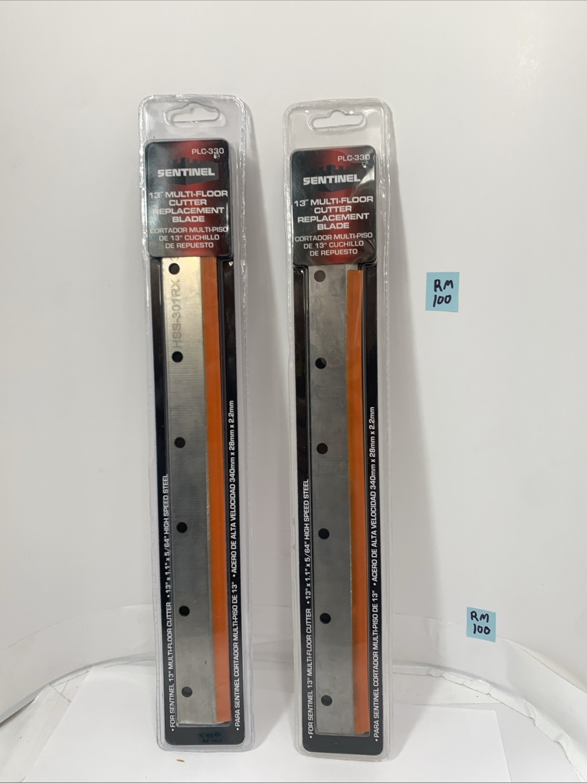 2X  Sentinel 13” Multi-floor Cutter Replacement Blade PLC-330