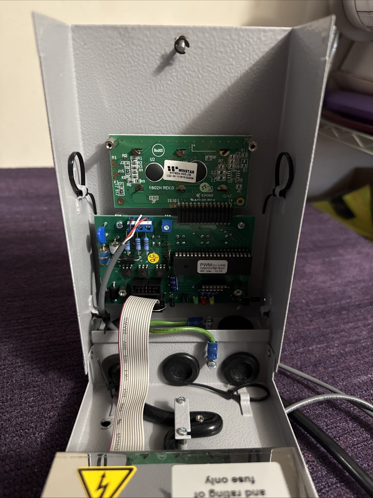 PWM CU-115V-12 DIGITAL PRICE SIGN CONTROLLER UNIT See Description