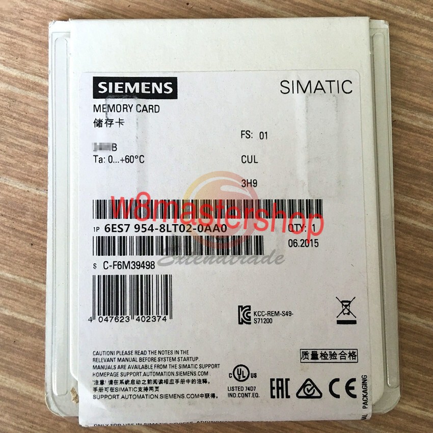 One Siemens 6ES7954-8LT02-0AA0 6ES7 954-8LT02-0AA0 Memory card 32GB New