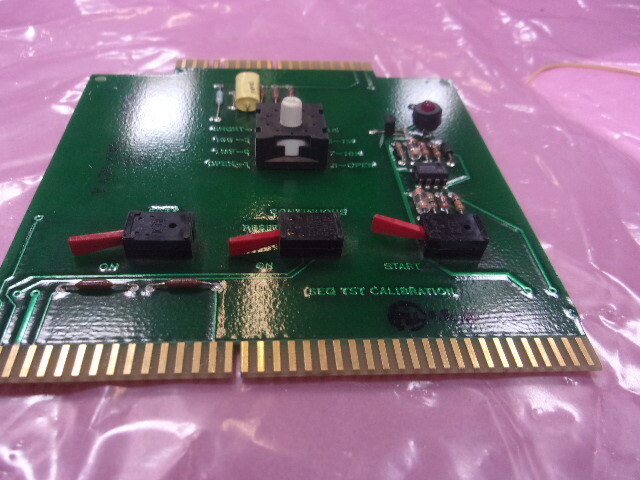 Universal Instruments SEQ TEST CALIBRATION 25537 REV A