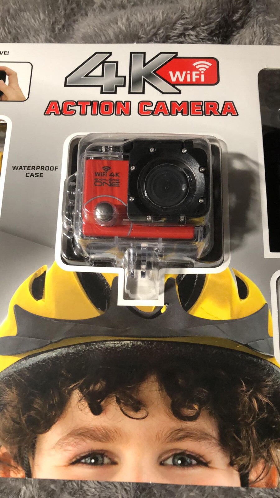 ExploreOne 4K WIFI Action Camera w/32GB Micro Memory Card with Tripod