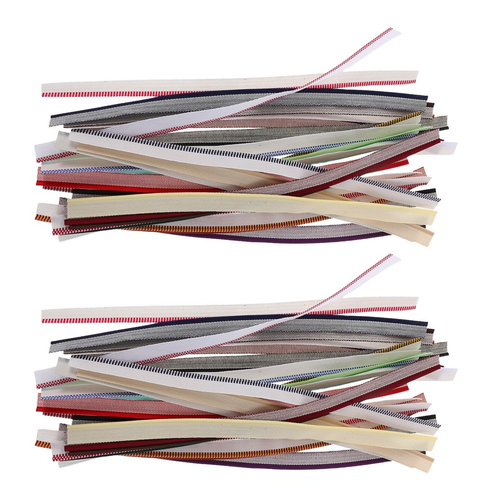 78 Pcs Book Binding Headbands Bookbinding Supplies Decoration Beginner