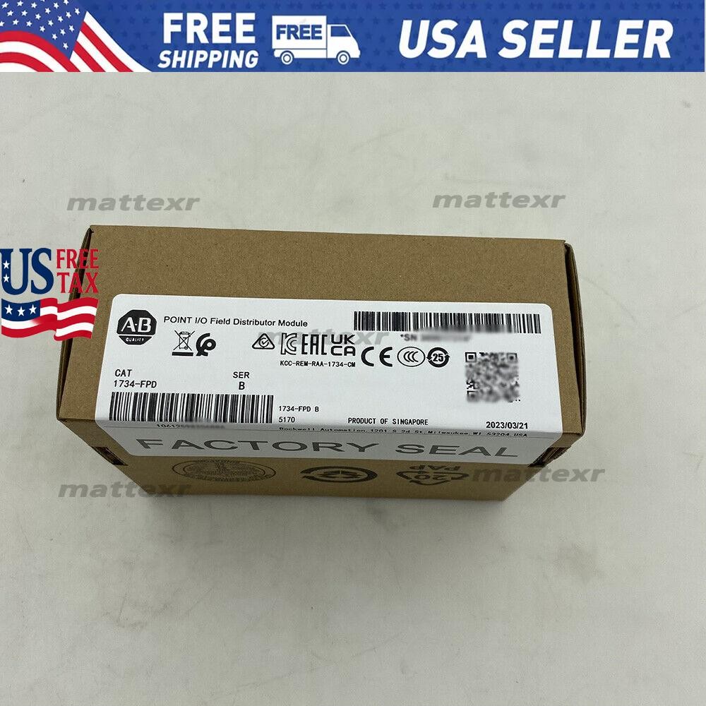 New AB 1734-FPD 1734FPD I/O Module Factory Sealed AB Allen-Bradley US Free Tax