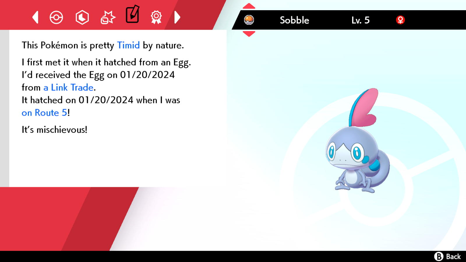 ✨ 6IV SHINY SOBBLE ✨ EV'D 🚀BATTLE READY FAST 🚀 POKEMON SWORD & SHIELD SWSH