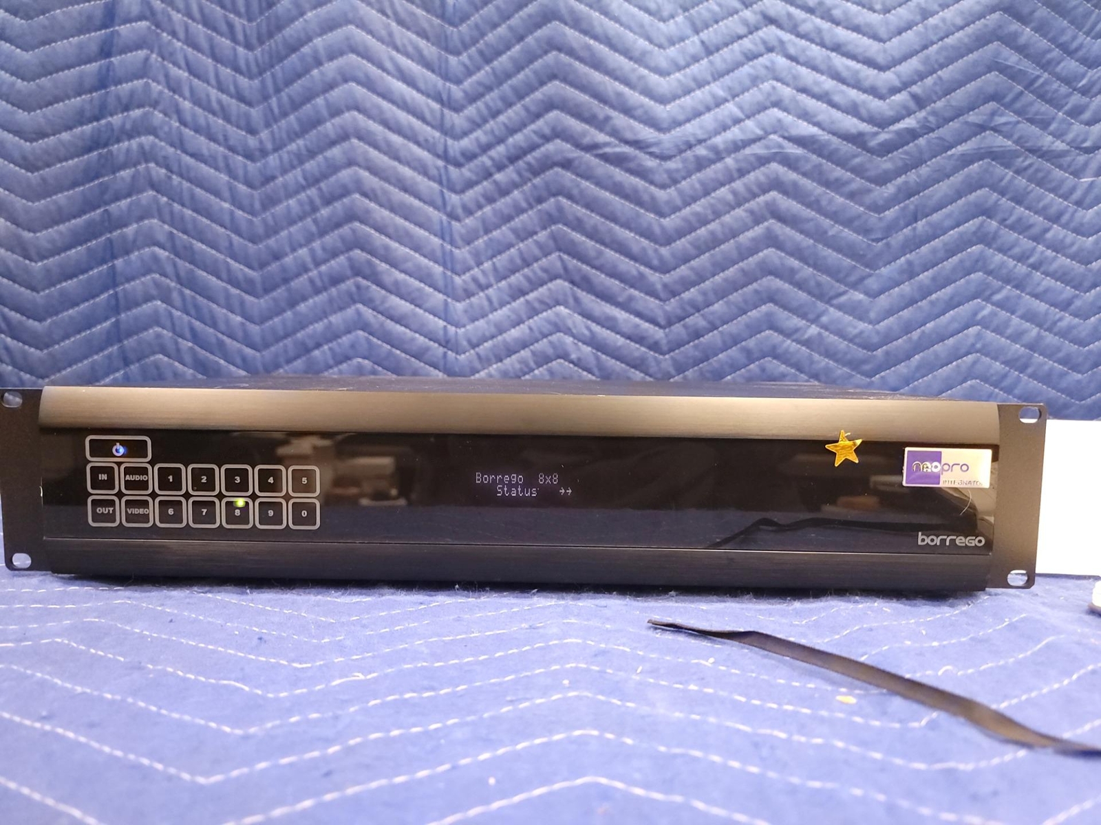 NeoPro Borrego+ 8x8 Matrix Switch 1080p HD  with rackmount