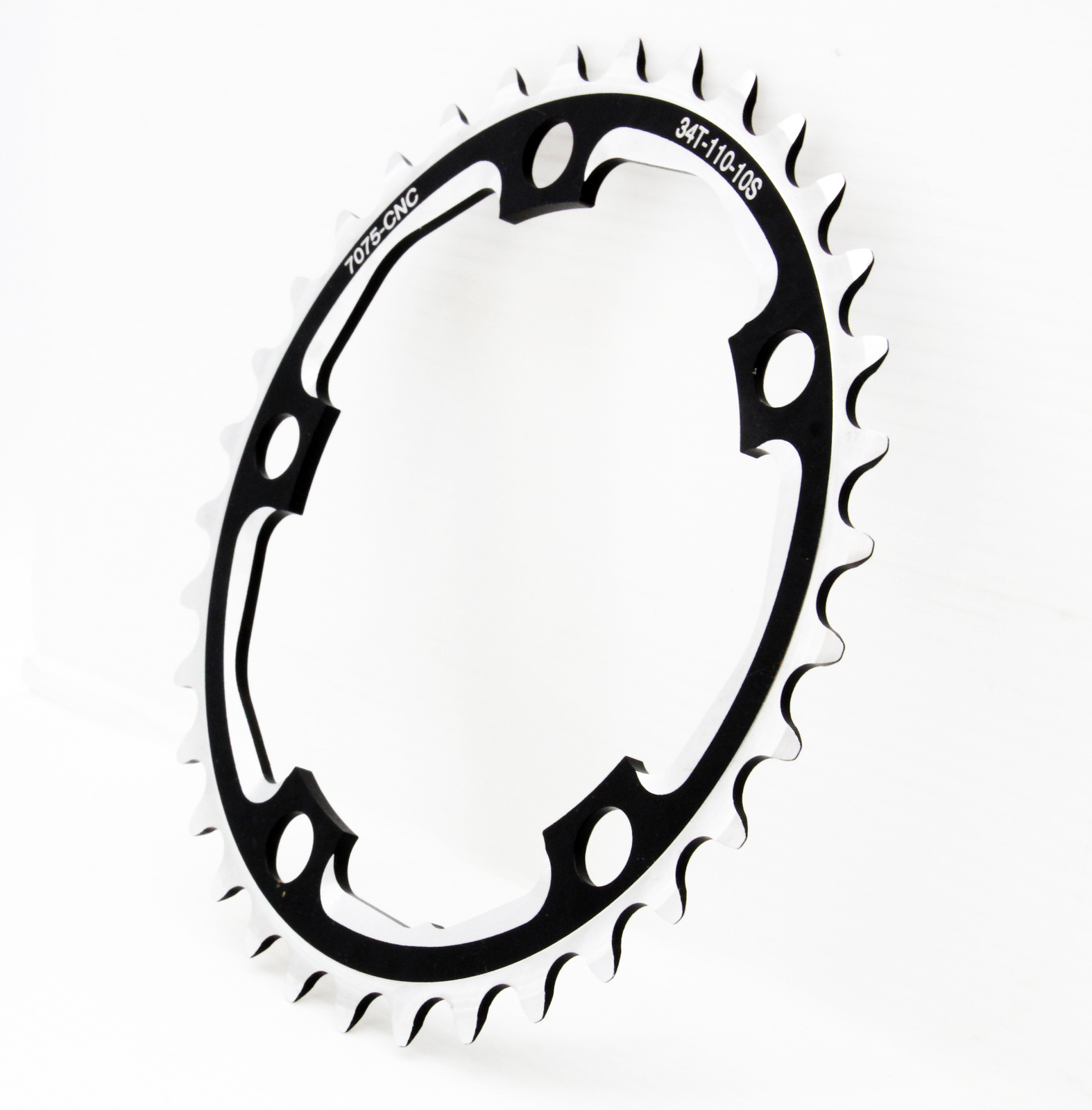 Swishti Road eBike Cyclocross Biking Chainring 34T For 10-Speed Shimano Silver