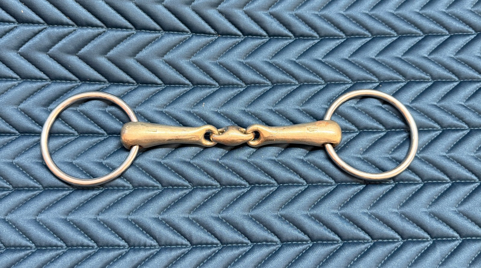 Herm Sprenger KK Ultra Loose Ring Double Jointed Snaffle Bit - 6"/ 21mm/Sensogan