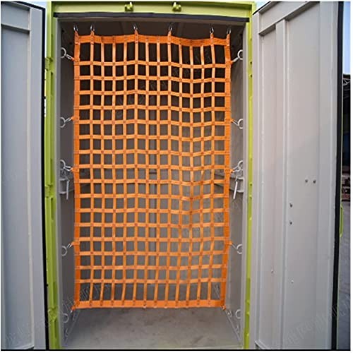 Flat Nylon Sling Hoisting Net, Loading and Unloading Heavy Objects 10cm Square