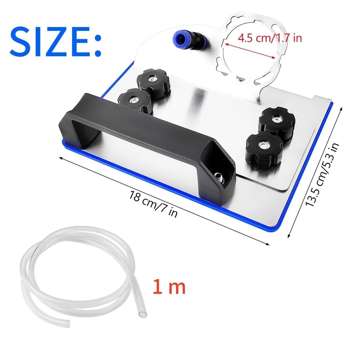 45 Degree Tile Chamfering Tool, Ceramic Tile Cutter Tool, Angle Grinder Attachme