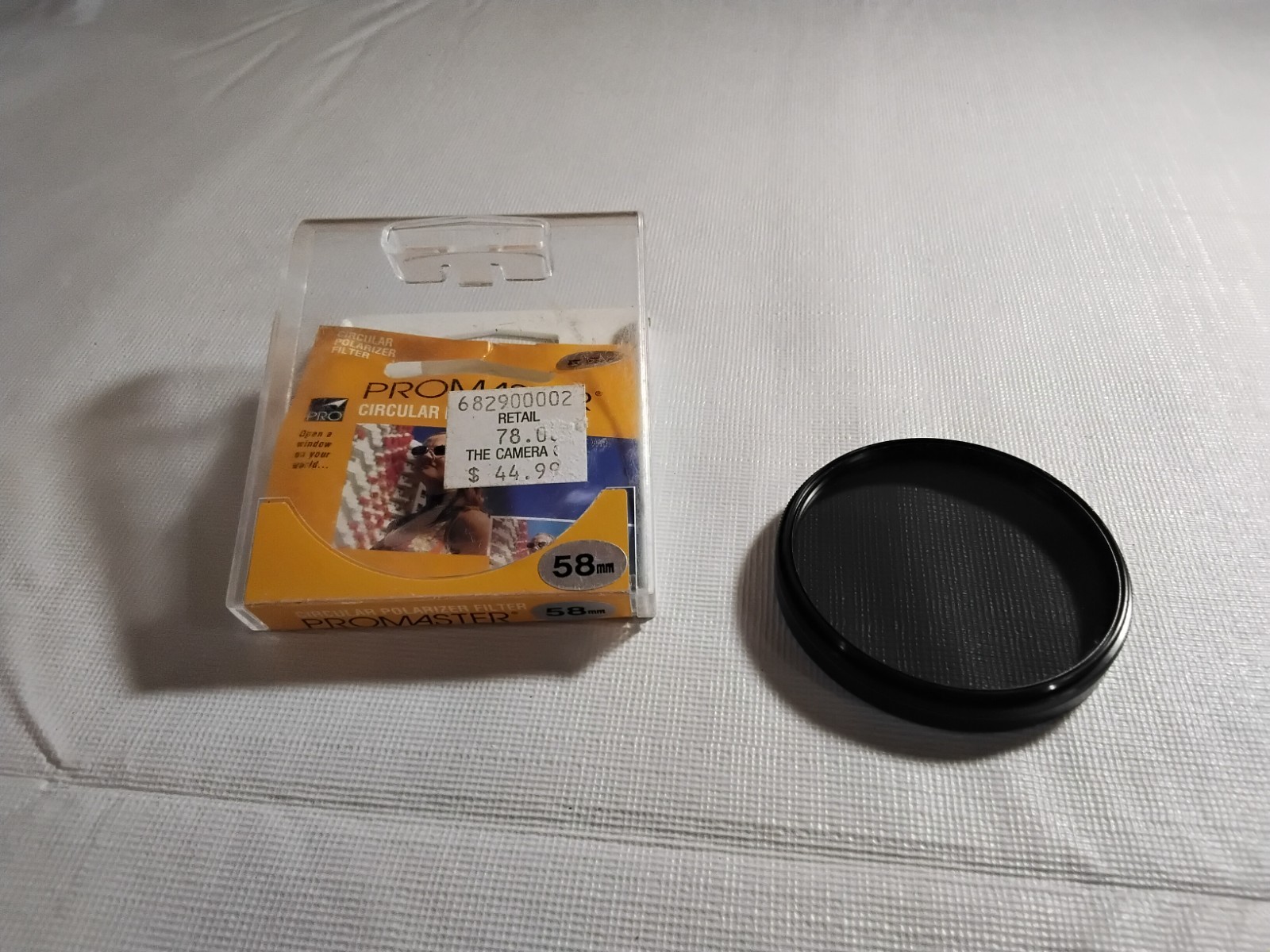 Promaster 58mm CIR-PL Circular Polarizer Filter with case