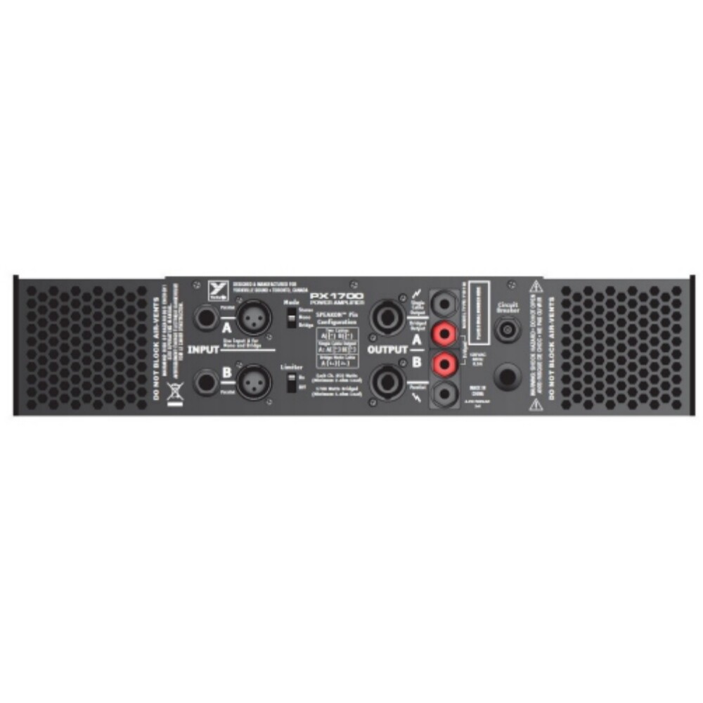 YORKVILLE PX1700 Class H Power Amplifier