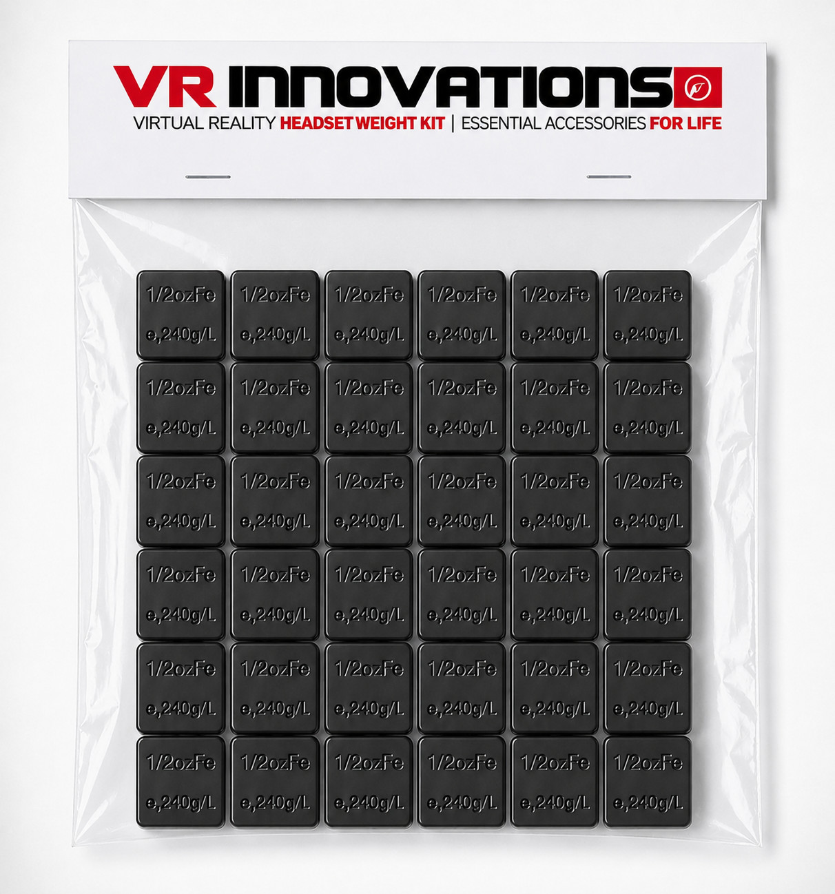 FOR PIMAX / SUPER VR HEADSET COUNTER BALANCE WEIGHT KIT 36 PIECE - 360 GRAMS