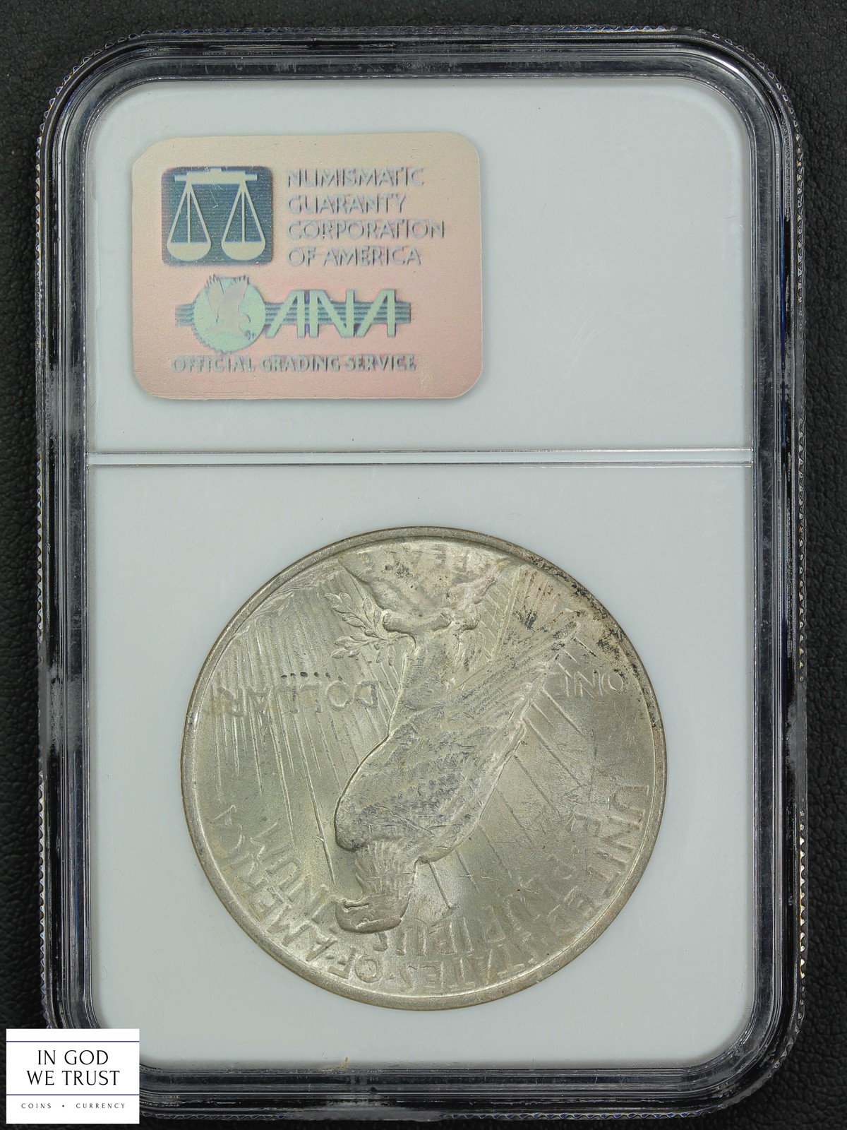 4-Coin Binion Hoard Uncirculated Silver Type Set NGC MS UNC