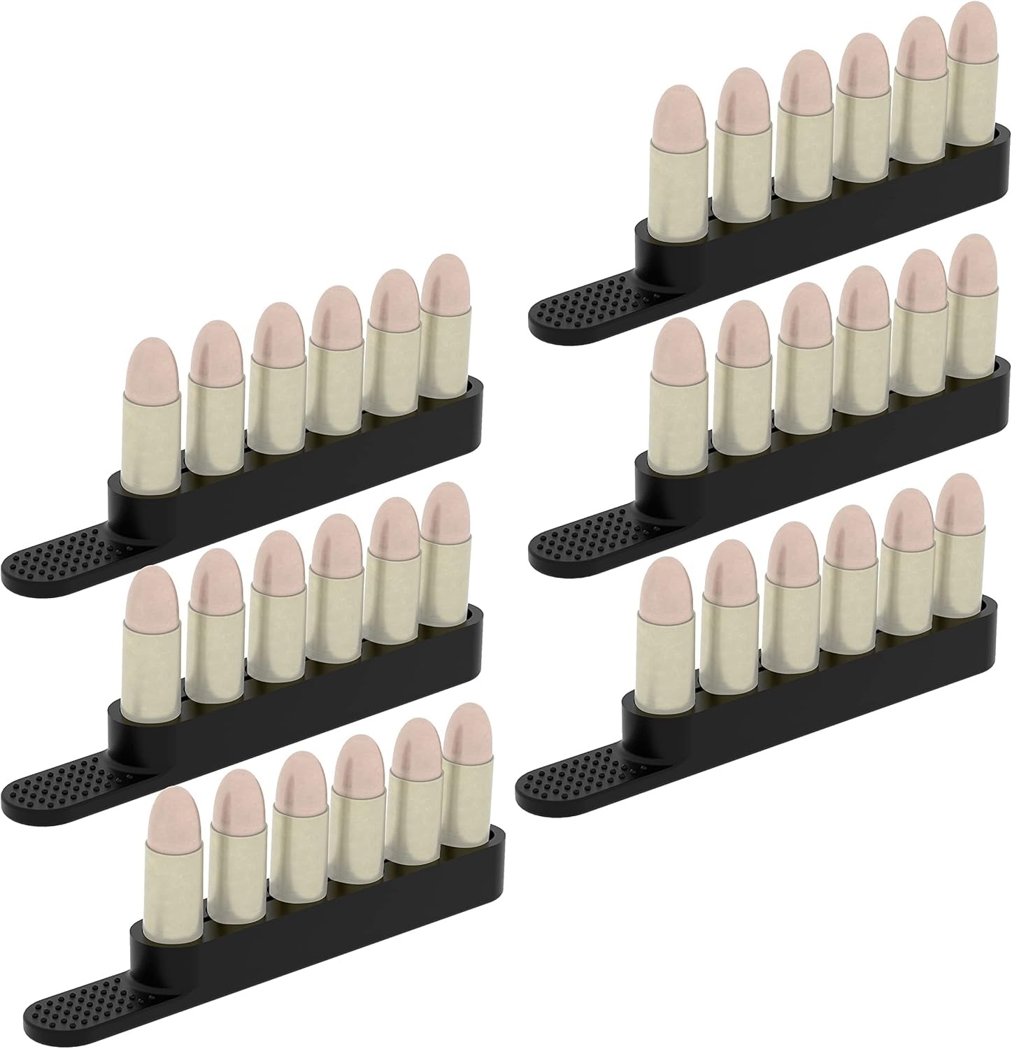 Speed Strips 6 Round, Adoreal 6 Pack Speed Loaders for 38/. 357