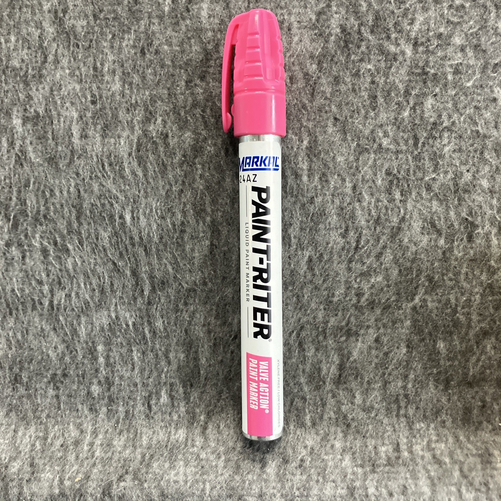 PAINT-RITER VALVE ACTION Paint Marker, Pink, 1/8 in Tip, Medium LA-CO Industries
