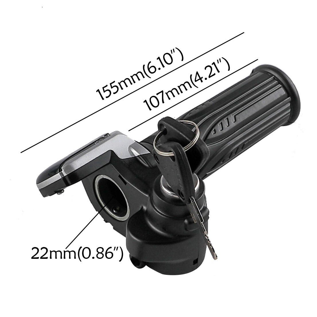 48V 1000W Brush Motor Speed LCD Controller Throttle for E Bike Scooter Go Kart