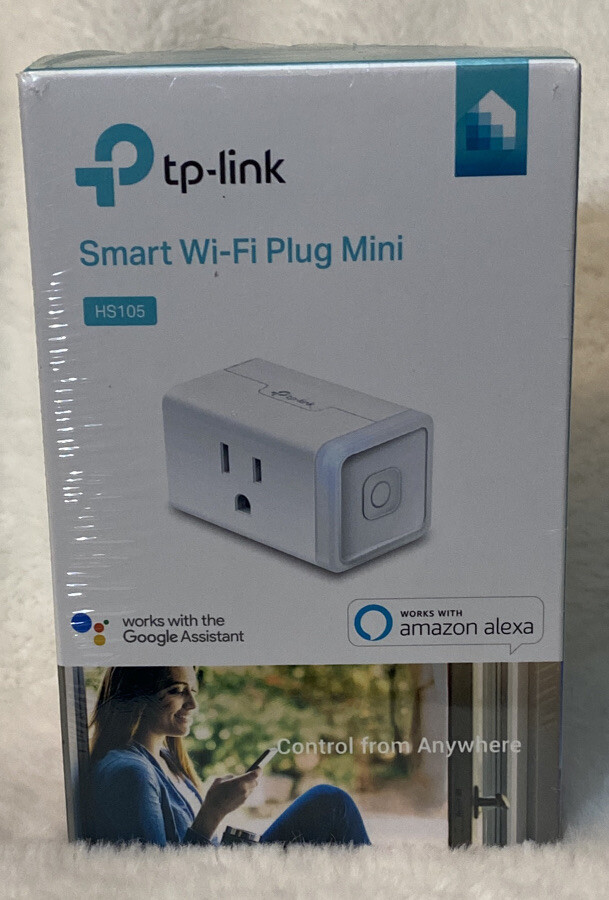 TP-LINK HS105 Vers 2 Smart Wi-Fi Plug Mini works with Google Assistant