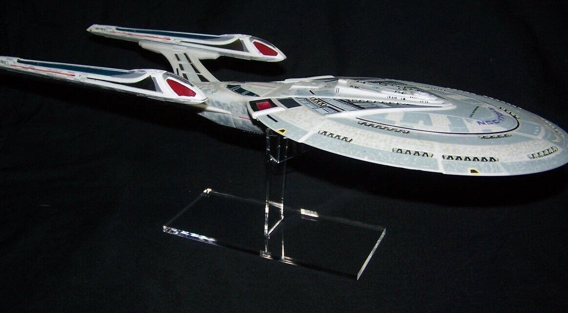 small acrylic display stand for Diamond Select Star Trek Enterprise E