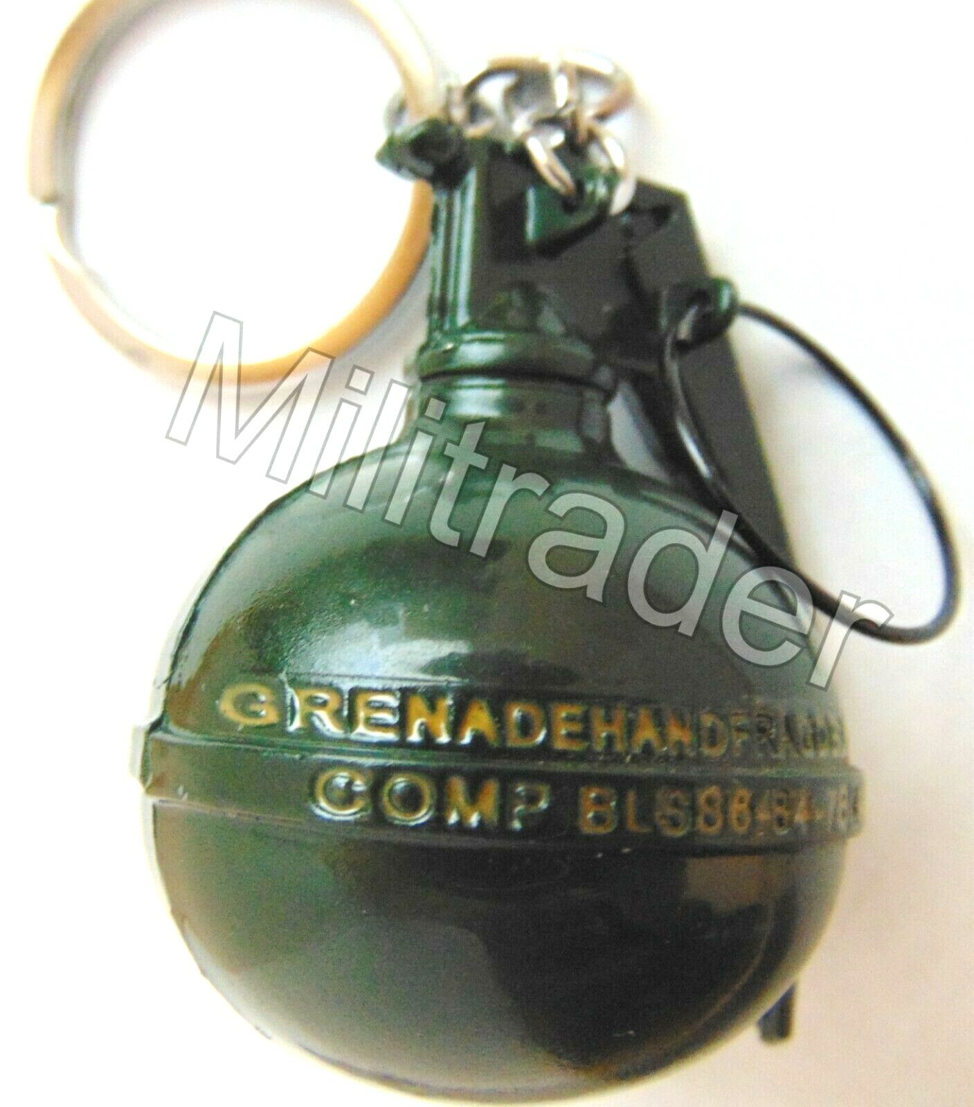 PUBG Mini Hand Grenade Metal Key Ring Detachable Keychain