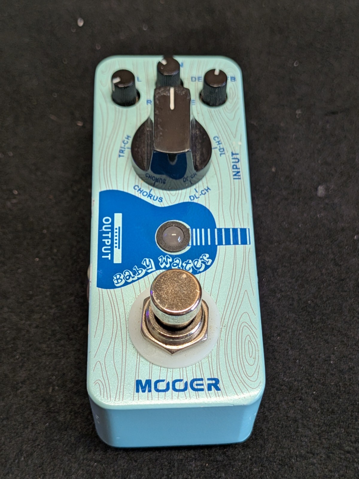 Mooer Baby Water Chorus Delay Acoustic Guitar Effect Pedal