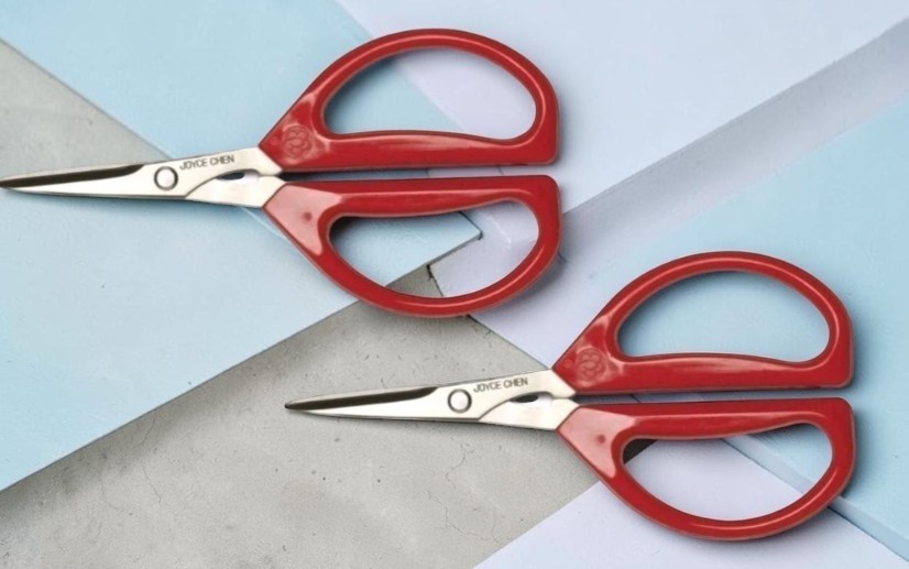 2 Pack Joyce Chen 51-0220, Unlimited Scissor, Red