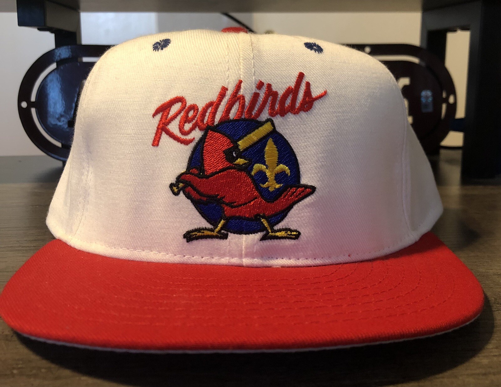 1993 Pro-Line Louisville Redbirds Hat 7 1/2 MiLB MUSA 100% Wool Cardinals
