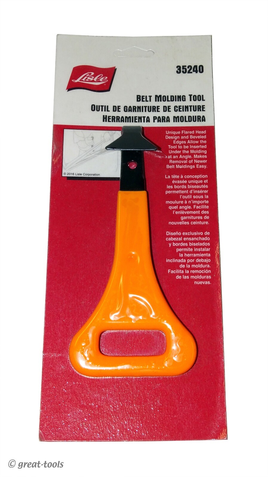 AUTOMOTIVE BELT MOLDING TOOL – auto body trim puller – bodywork tools – painting