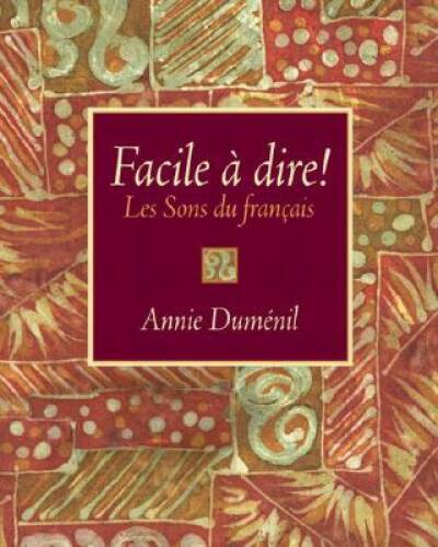Facile  dire Les Sons du franais - Paperback By Annie Dumnil - GOOD