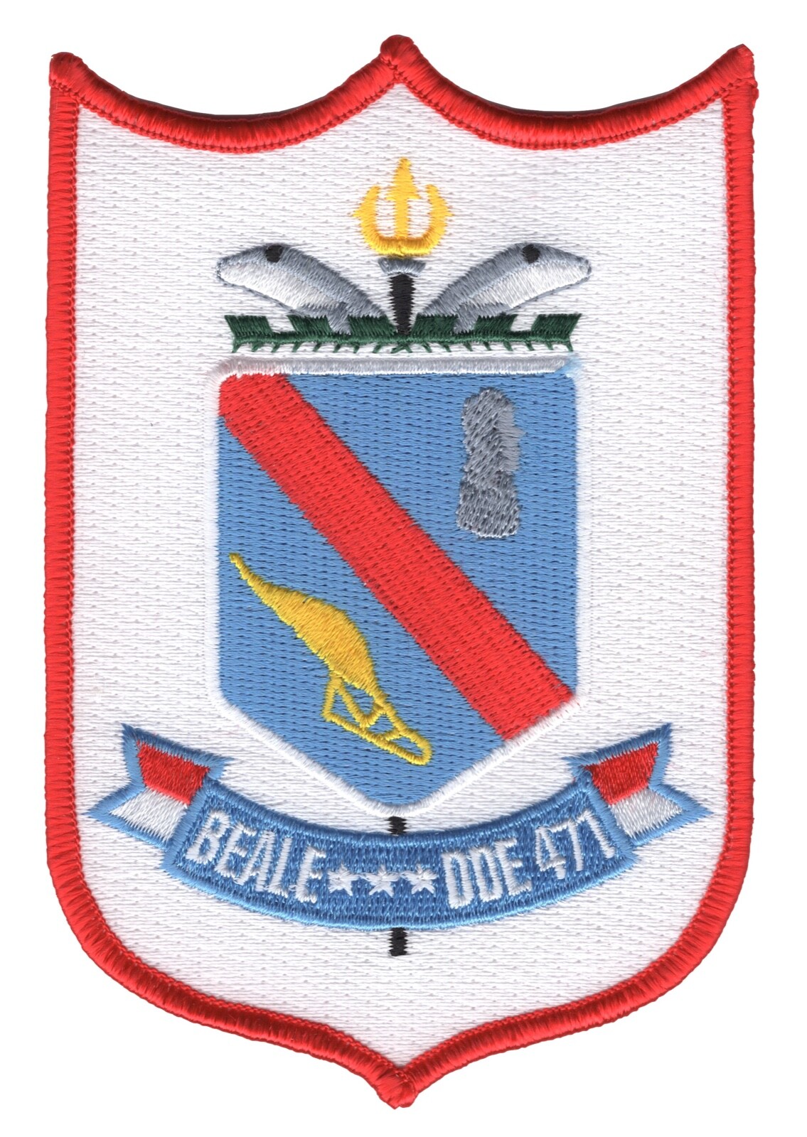 DDE-471 USS Beale Patch