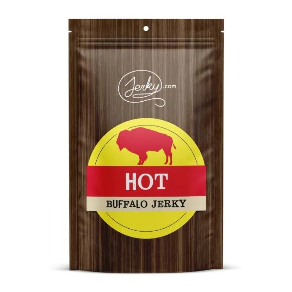 All-Natural Buffalo Jerky - Hot
