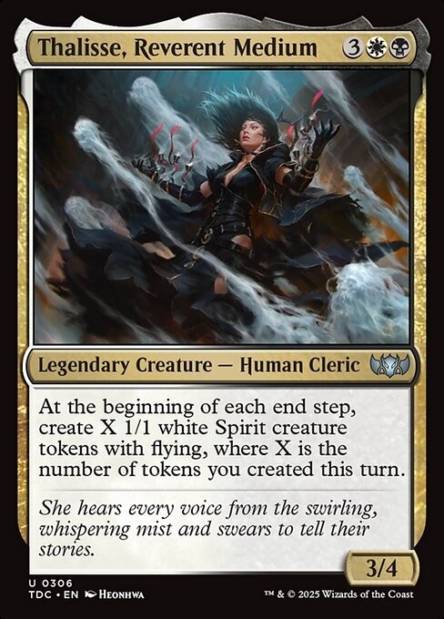 Thalisse, Reverent Medium 306 U Normal TDC MTG NM