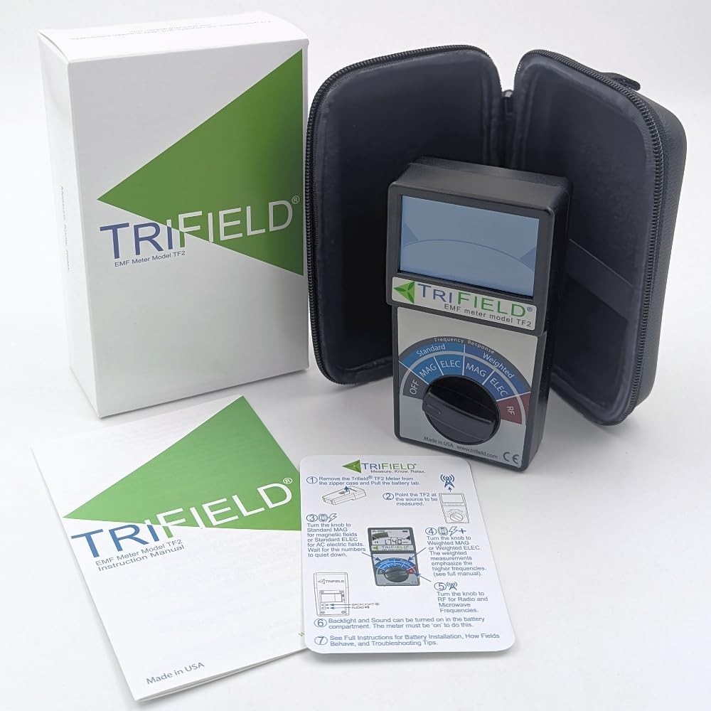 Portable EMF Detector - Magnetic, Electric, RF