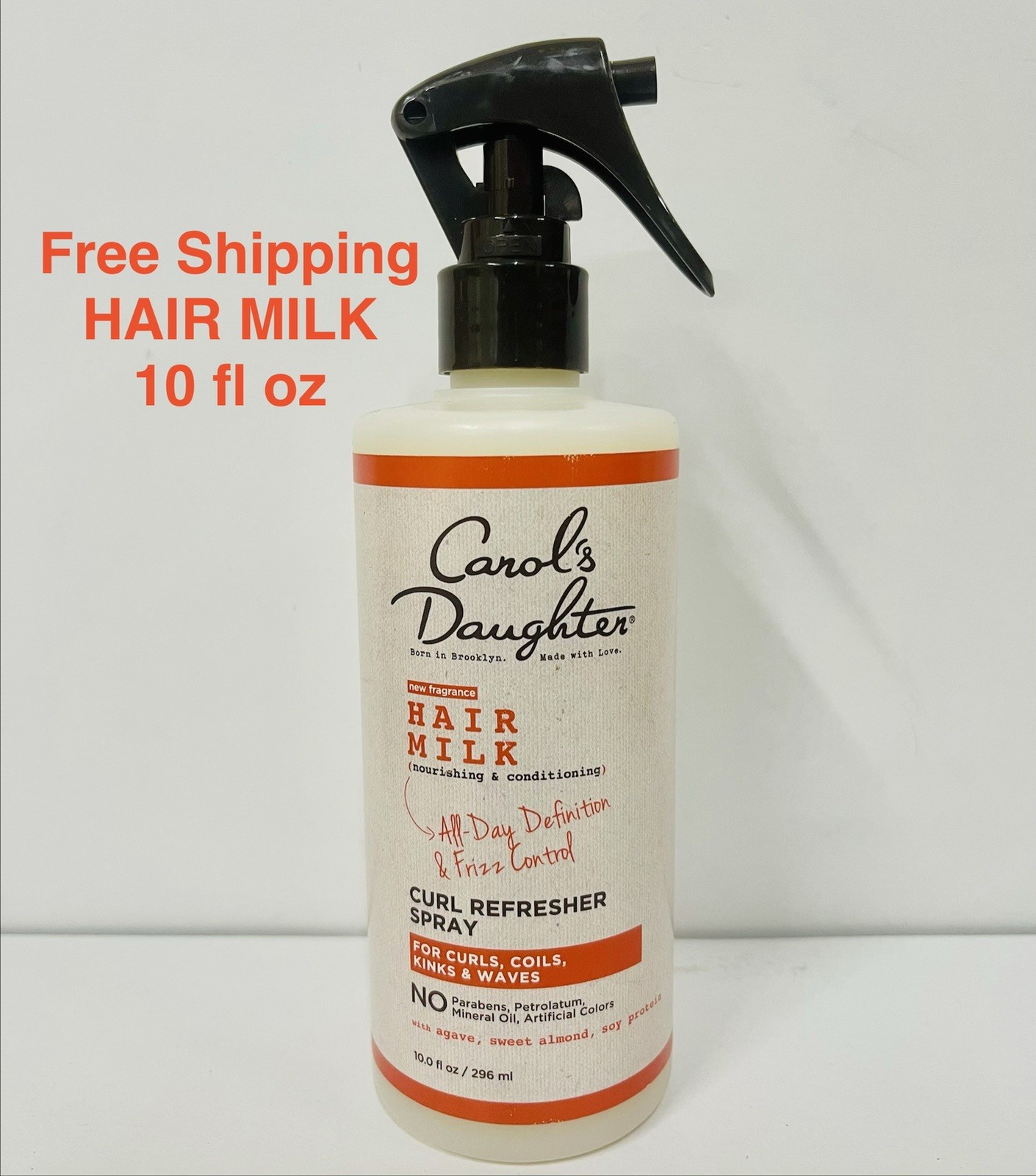 Carol's Daughter HAIR MILK Curl Refresher Spray For Curls, Coils & Waves 10 oz
