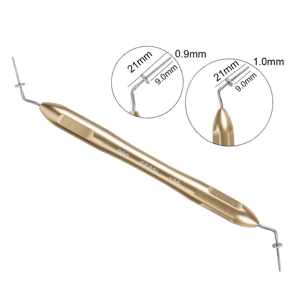 1-5Pcs Endo Root Canal Vertical Hand Plugger Tip Fill Obturation Screw-type