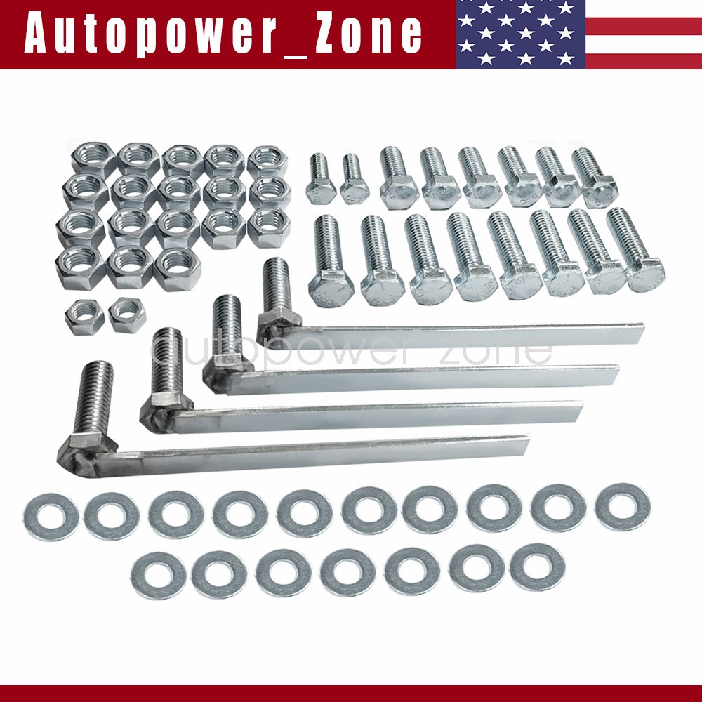 7192 Snow Plow mount Bolt Kit For 11-19 Chevy/GM 2500 3500 41489 Minute Mount