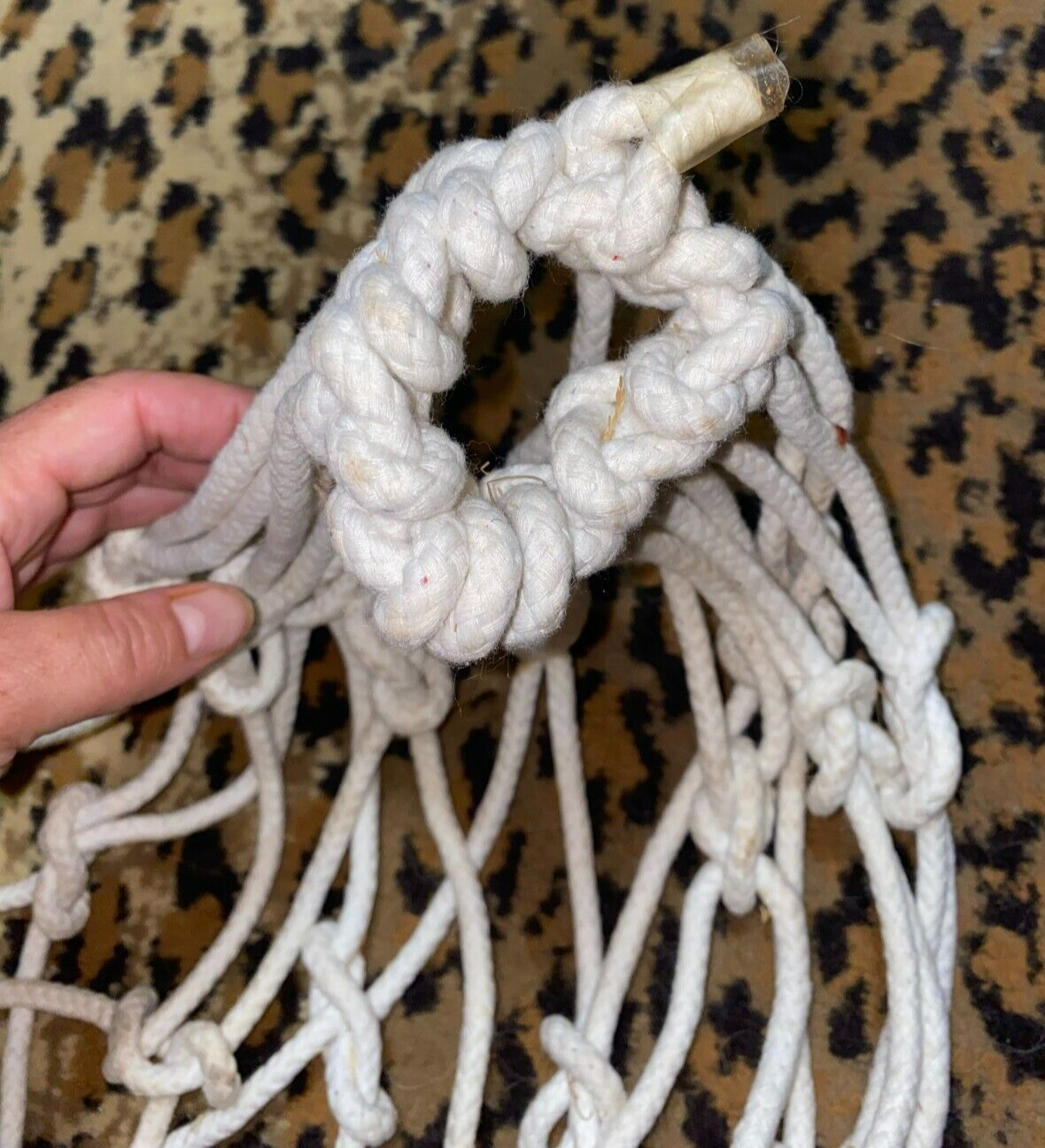 LARGE ROPE HAY NET