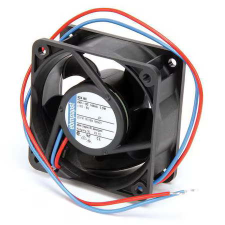 Ebm-Papst 624Hh Axial Fan, Square, 24V Dc, Fiberglass Reinforced Plastic, 2