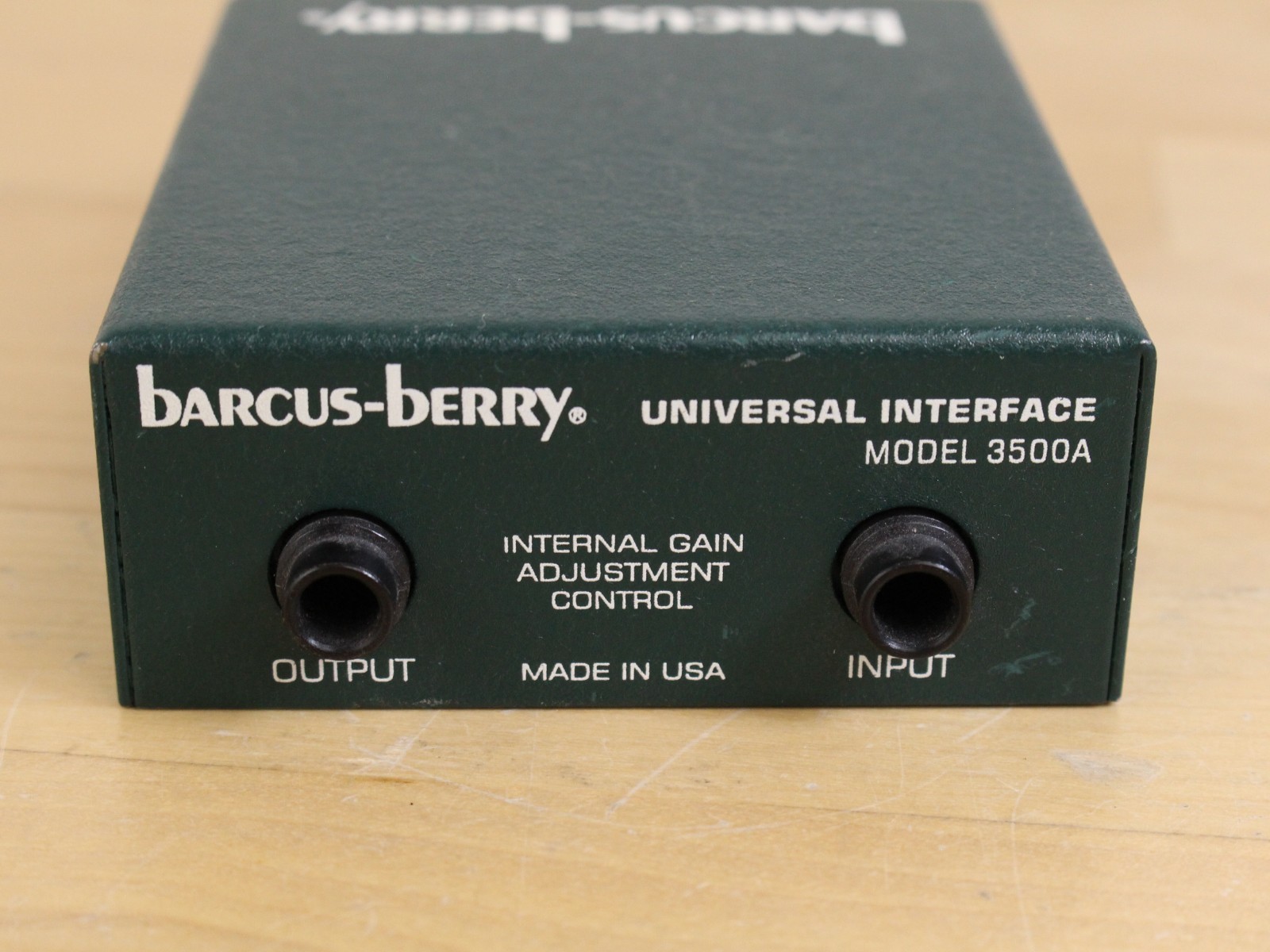 Barcus-Berry 3500A Universal Interface Pre Amp Made in USA