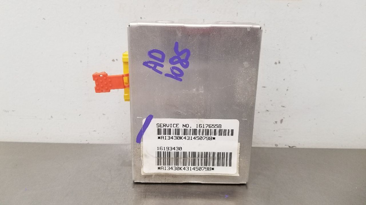 93 PONTIAC FIREBIRD SRS CONTROL MODULE 16176558