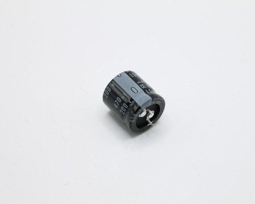 (8pcs) 470uF 200V DC Snap Mount Electrolytic Capacitor 200VDC 85C 25x25mm