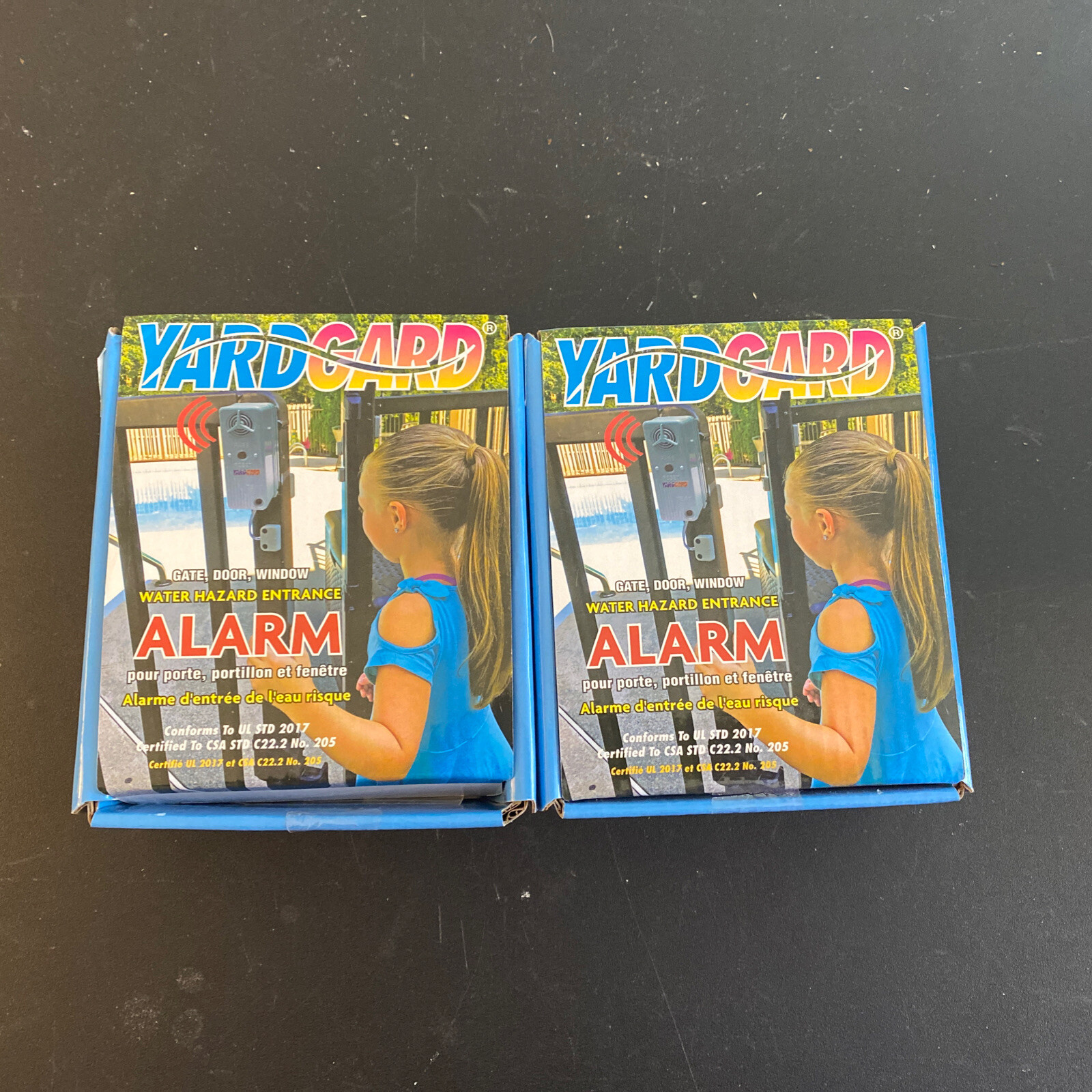 YARDGARD Pool Door Window Water Hazard Entrance Alarm - Set of 2, Open Box