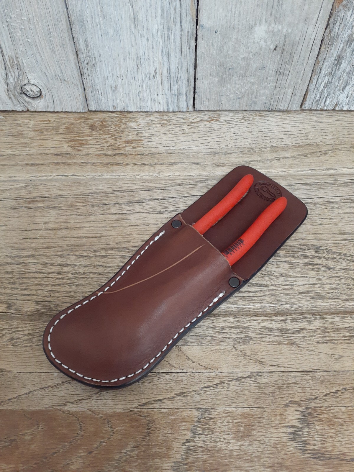 Brown Leather Sheath for Knipex Cobra Plier  7 1/4" - 180  Heavy Duty Holster