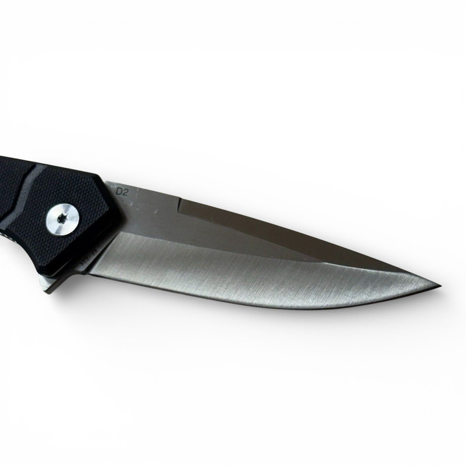 Eafengrow EF 234 Tactical Knife G10 Handle D2 Blade Black New + Free Folder