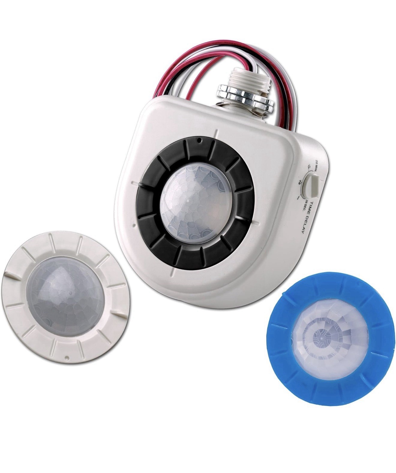 Leviton OSFHU-ITW High Bay Occupancy Sensor - PIR, 8-40', 120-347V