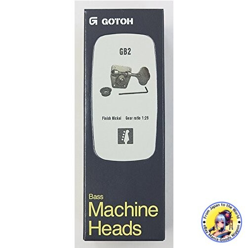 GOTOH Bass Tuners 4L Nickel 3016NX GB2-L-N